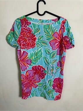 Lilly Pulitzer Cotton Tee T-Shirt Medium